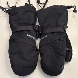 Burton kids Black Insulated Mittens